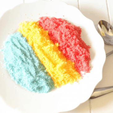 How to Make Colored Sweetener
