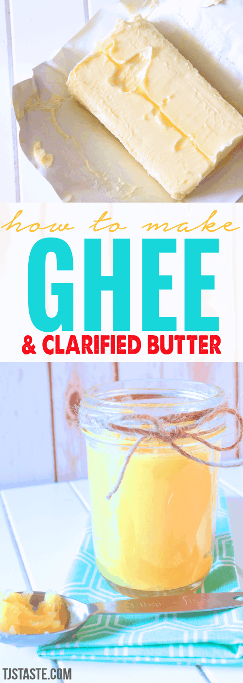 How to Make Ghee and Clarified Butter Pin