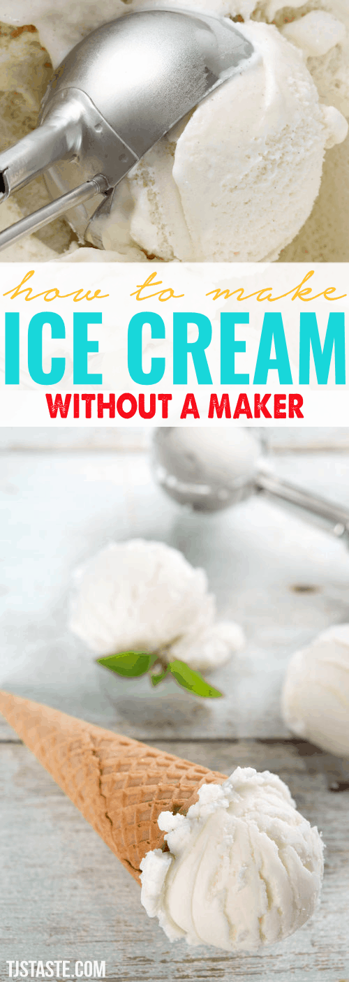 How to Make Ice Cream Without a Maker