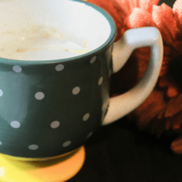 Pumpkin Spice White Hot Chocolate from Grace Filled Homemaking