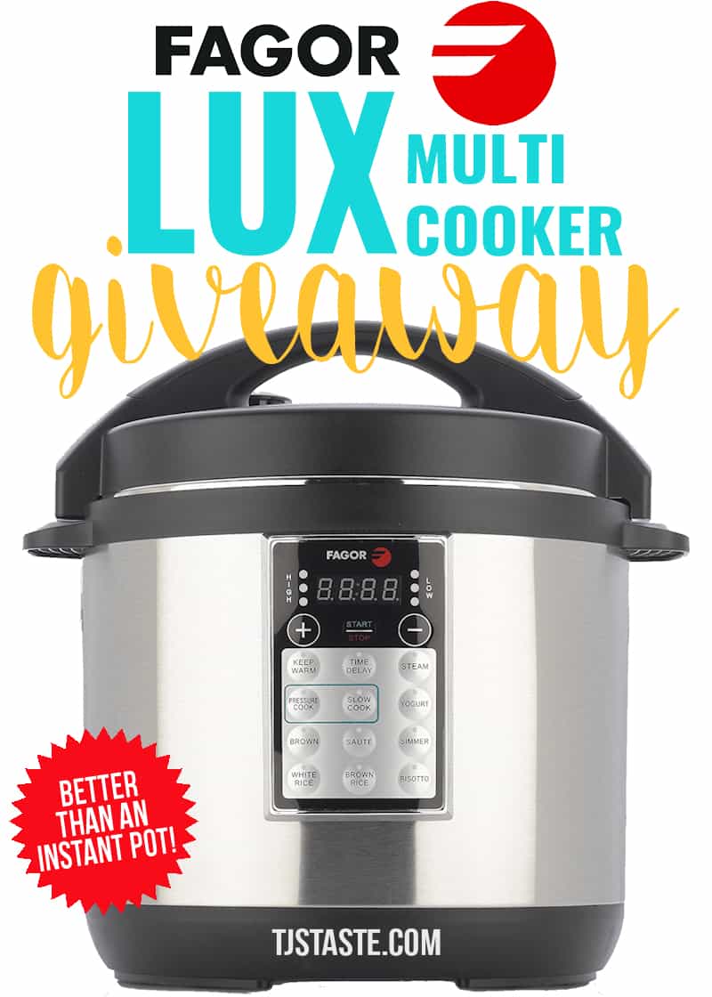 Fagor Lux Multi Cooker Giveaway