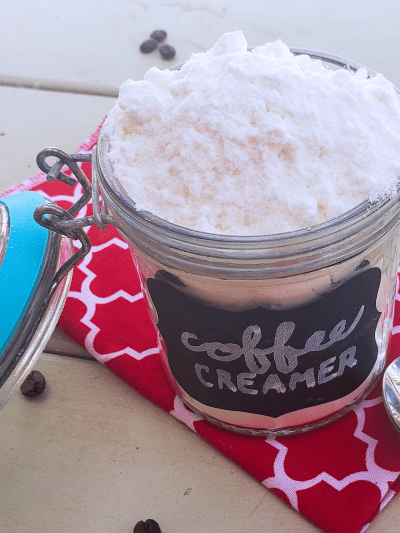 Homemade Flavored (or Not) Powdered Coffee Creamer