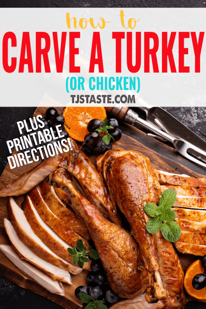 How to Carve a Turkey (or Chicken) • Turkey Photos by Fahrwasser