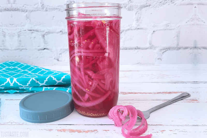 Sugar Free Pickled Red Onions