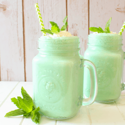 Low Carb Shamrock Shake