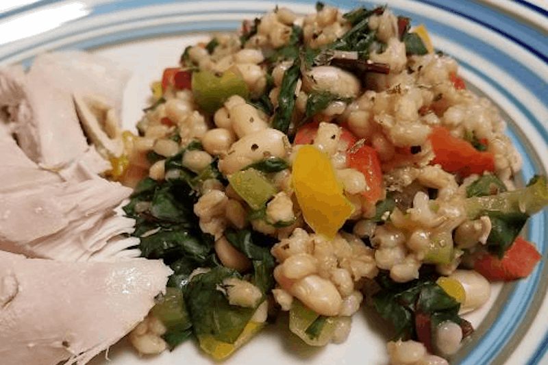 Barley, Beans, and Greens