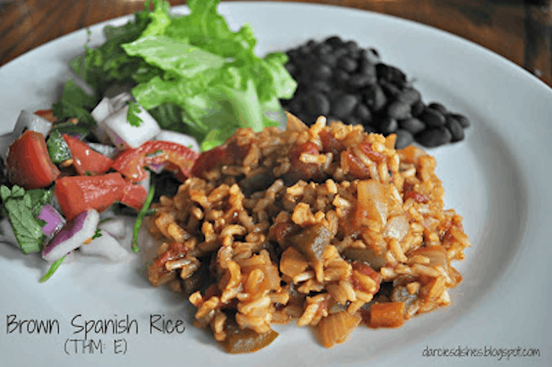 Brown Spanish Rice