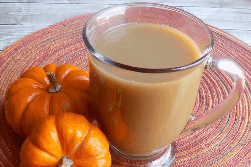 Low Carb Pumpkin Spice Latte from Working at Homeschool