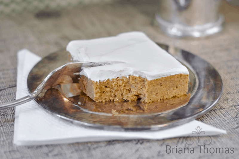 Pumpkin Bars from Briana Thomas