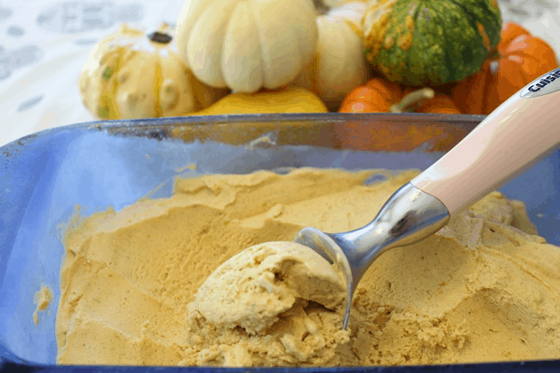 Pumpkin Chai Fat Bomb Ice Cream from My Fling with Food