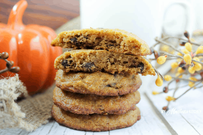 Pumpkin Chocolate Chip Cookies from My Montana Kitchen