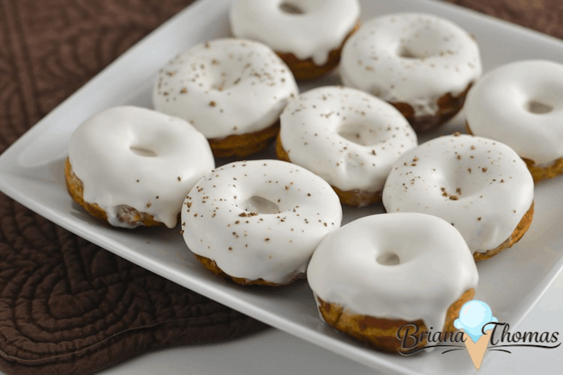 Pumpkin Donuts from Briana Thomas