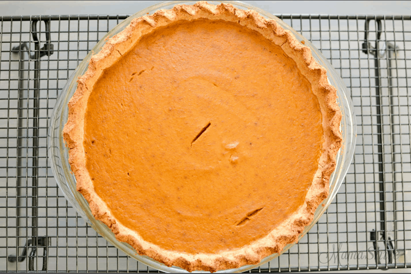 Pumpkin Pie from Mama Shire