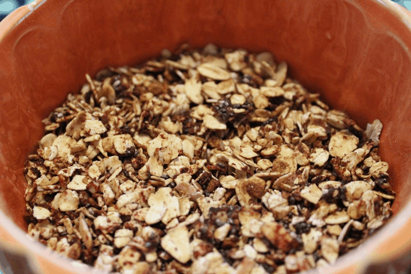 Skillet Pumpkin Spice Granola from My Fling with Food