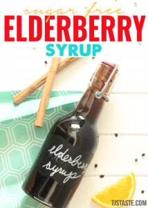 Sugar Free Elderberry Syrup