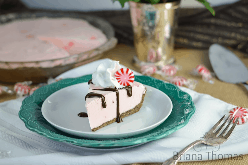 Frosted Peppermint Pie