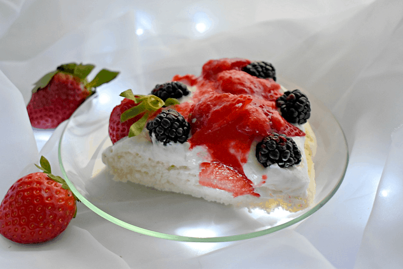 Angel Food Strawberry Dessert