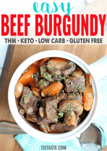 Easy Beef Burgundy