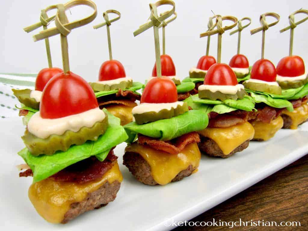 Bacon Cheeseburger Bites