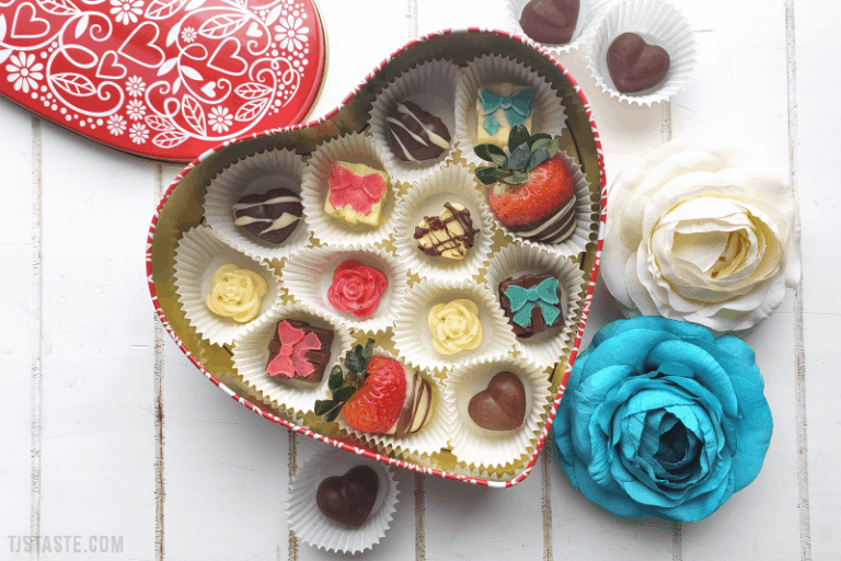 DIY Valentine's Chocolate Heart Box