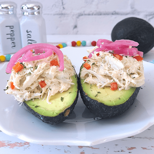 Crab Stuffed Avocadoes