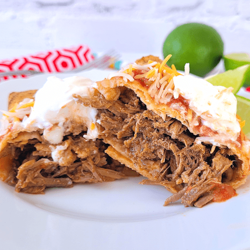 Low Carb Beef Chimichangas