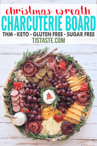 Christmas Wreath Charcuterie Board