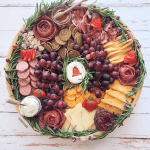Christmas Wreath Charcuterie Board