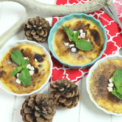 Peppermint Crème Brûlée