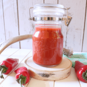 Homemade Hot Pepper Sauce